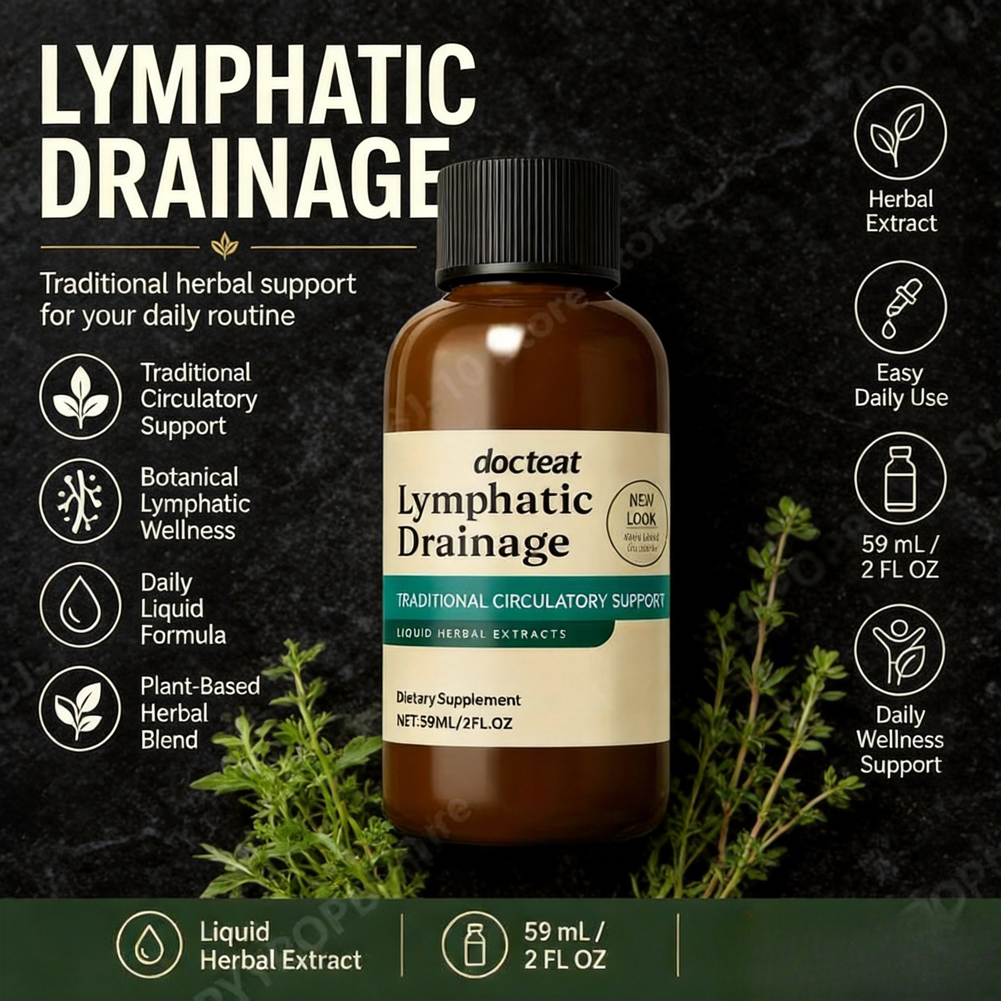 Herbal Wellness Blend - Herbal Wellness Drops Traditional Botanical Blend