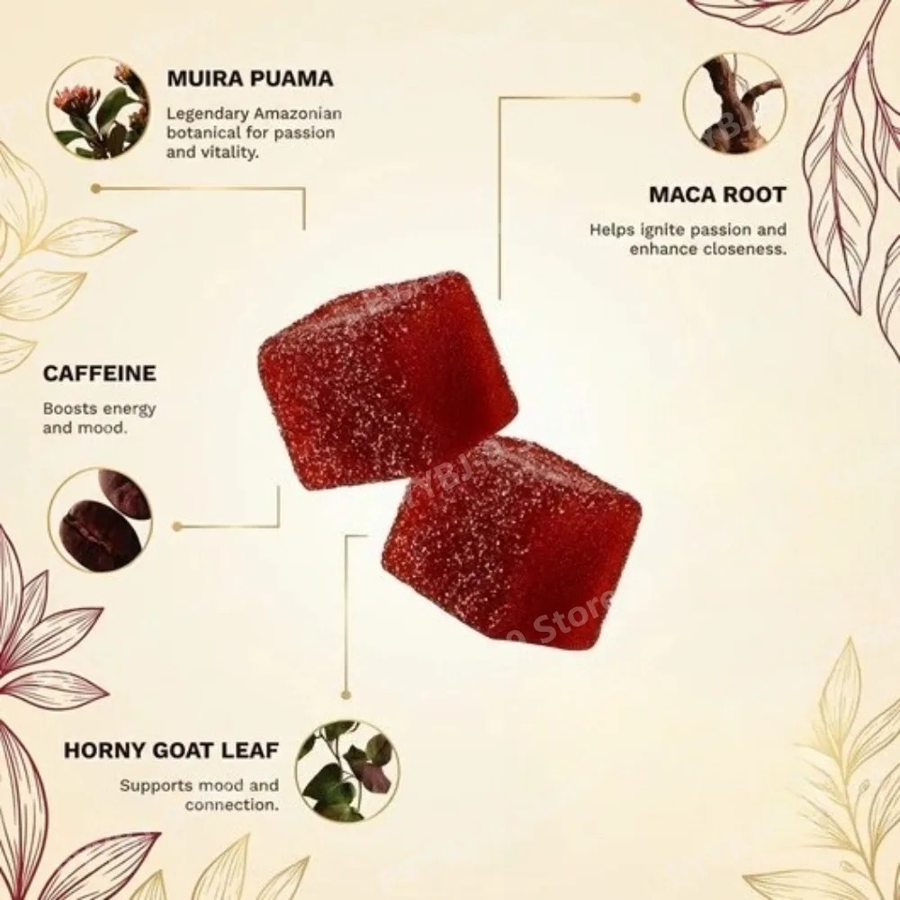 Docteat Spicy Cubes Gummies 60 - Herbal Wellness Blend บทวิจารณ์และราคา