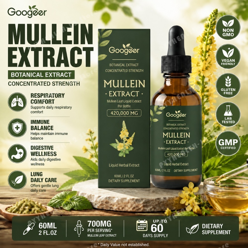 Googeer Mullein Leaf Extract 4 - Herbal And Wellness Products บทวิจารณ์และราคา
