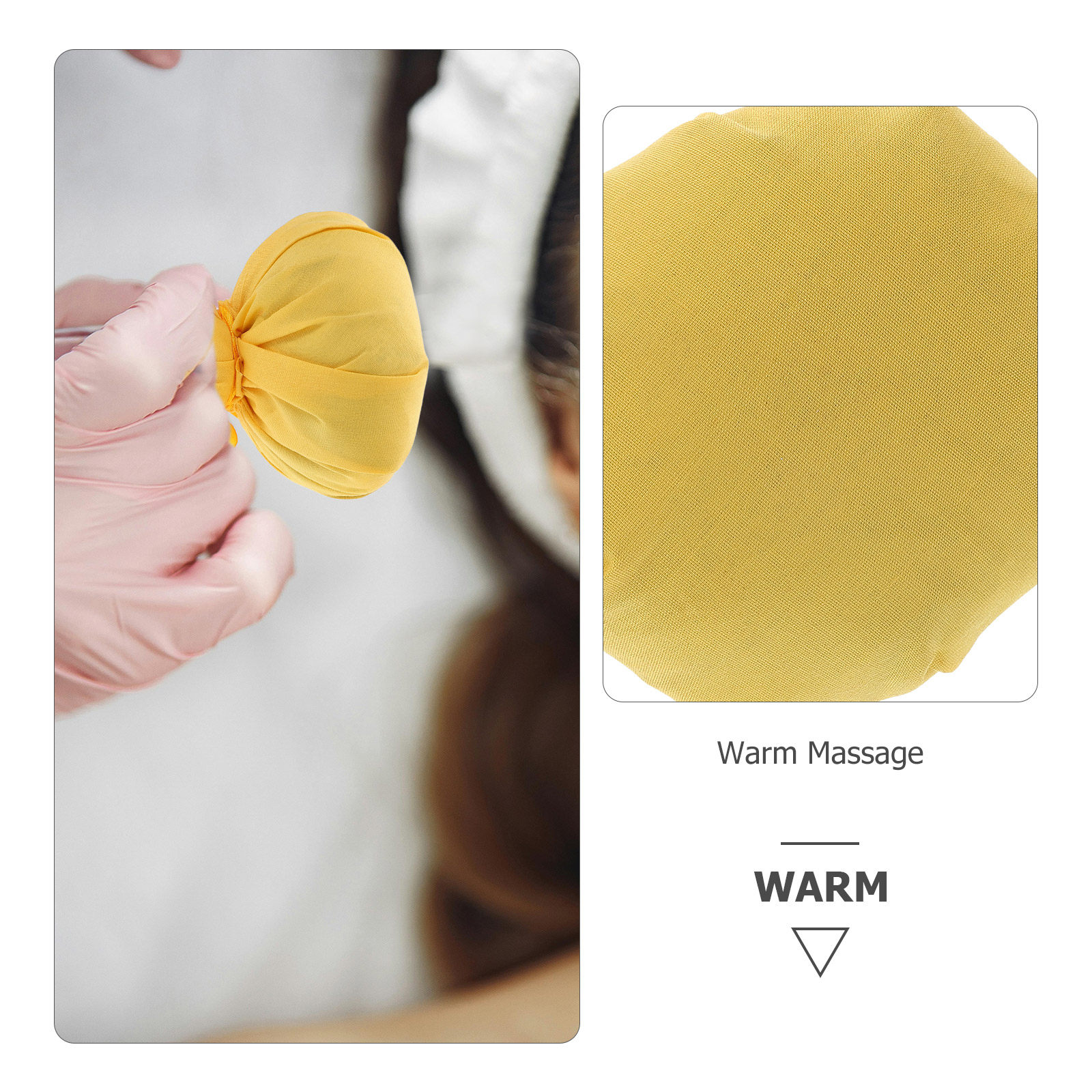 2Pcs Herbal Compress Ball Worm - Herbal Wellness Massage บทวิจารณ์และราคา