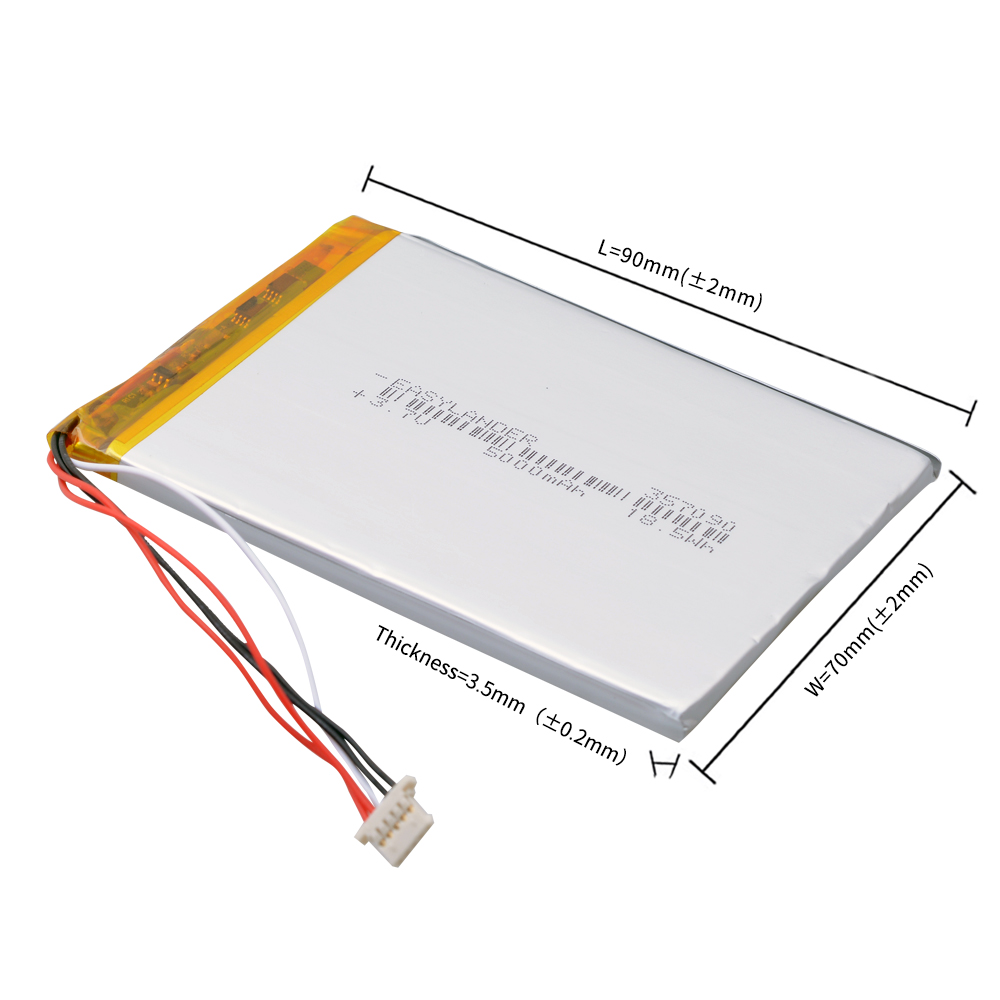 5-wire  357090 3.7V 5000mAh Re - Herbal Wellness Book บทวิจารณ์และราคา