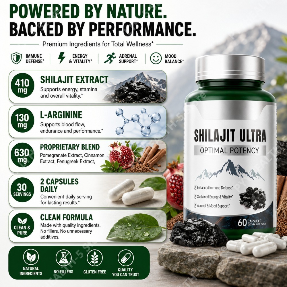 Shilajit Herbal Blend Suppleme - Herbal Wellness Blend บทวิจารณ์และราคา