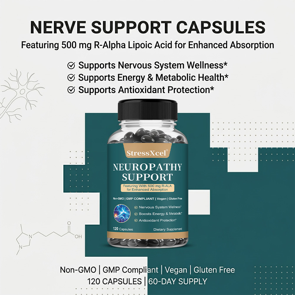 Neuropathy Capsules, Herbal Bl - Herbal Wellness Blend บทวิจารณ์และราคา