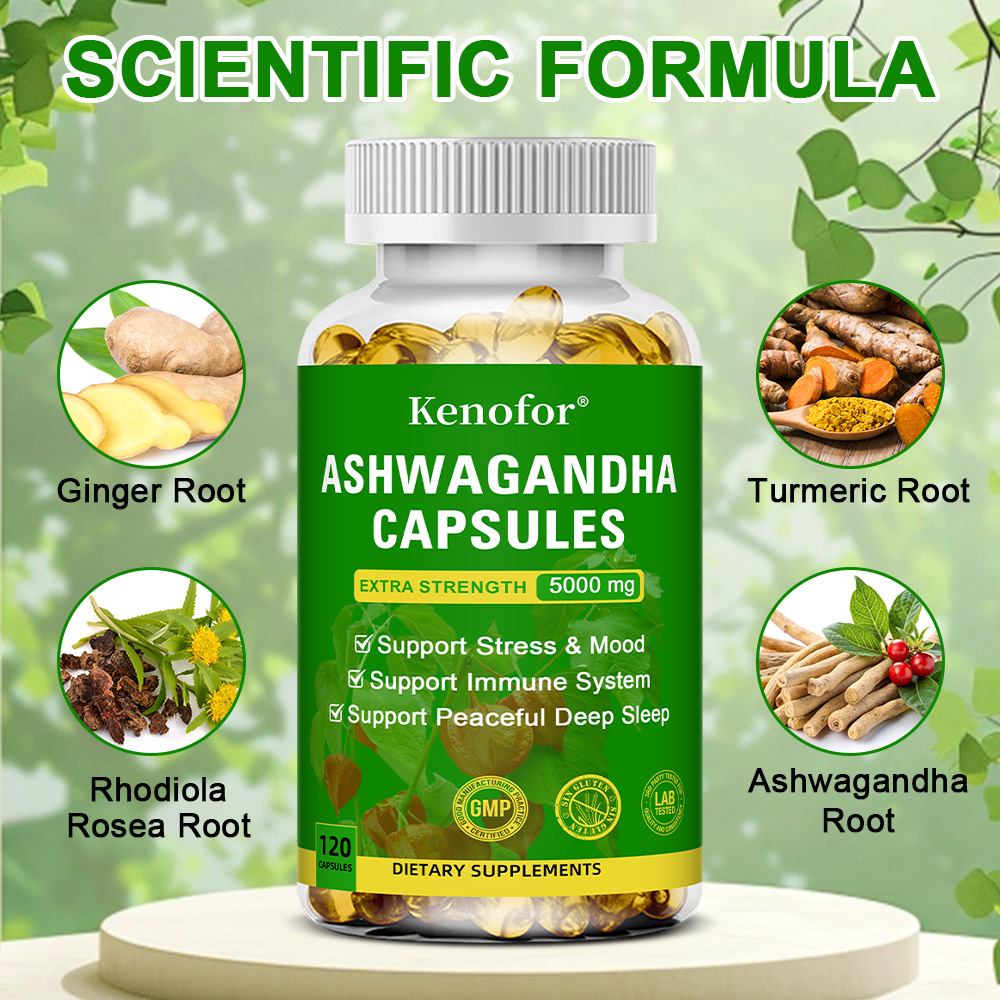 Ashwagandha Complex Capsules 2 - Herbal Wellness Blend บทวิจารณ์และราคา