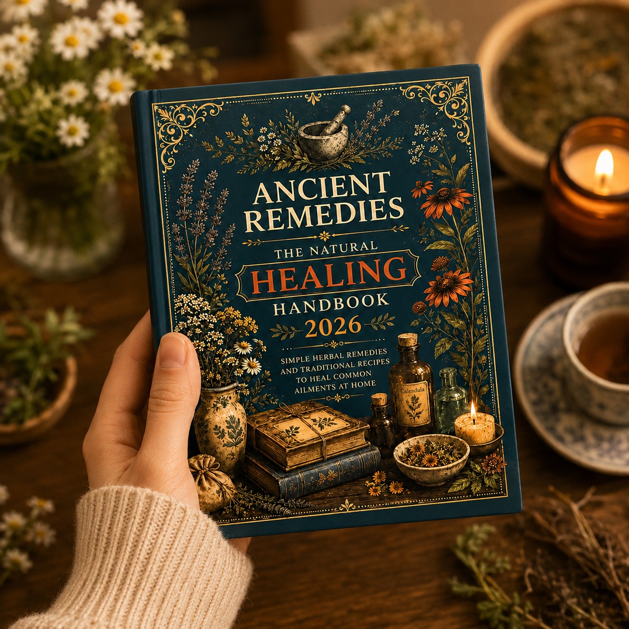 Ancient Remedies Healing Handb - Herbal Wellness Book บทวิจารณ์และราคา