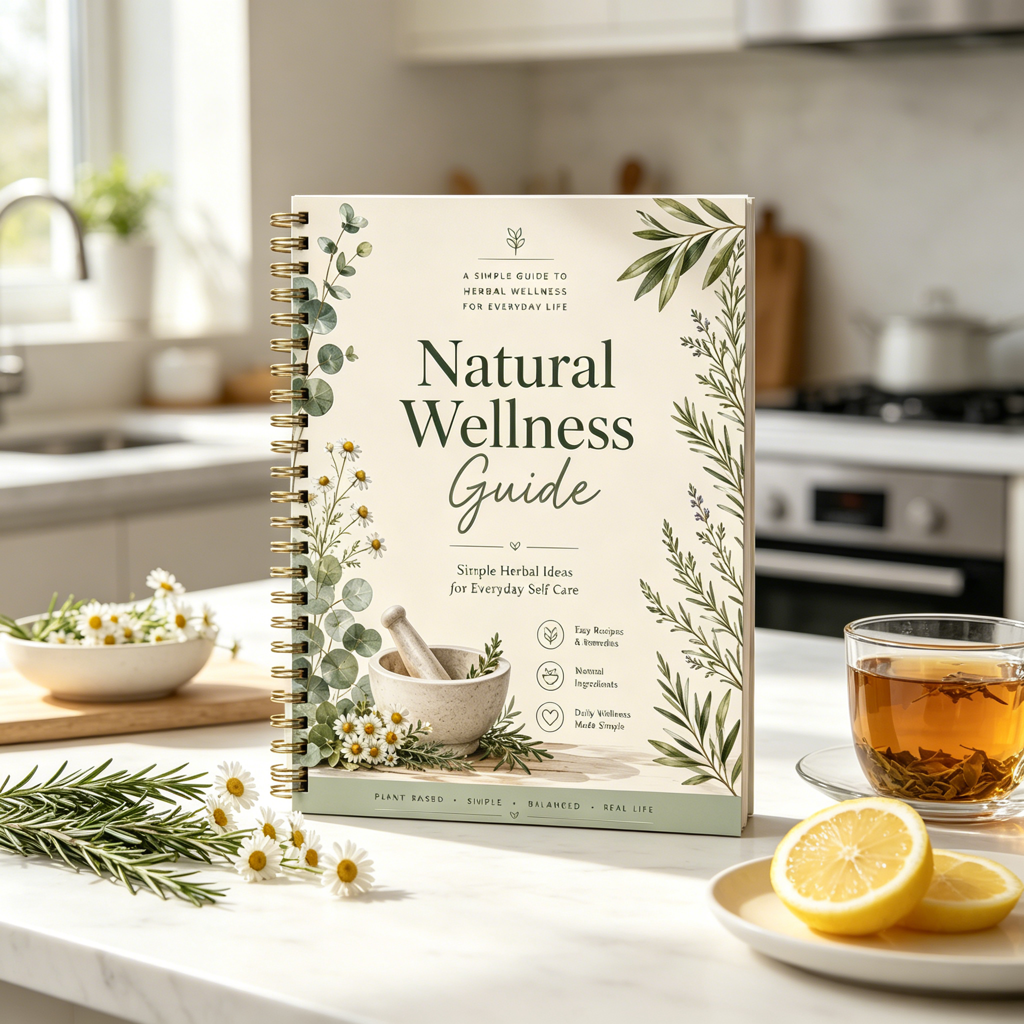 Natural Herbal Healing Guide B - Herbal Wellness Book บทวิจารณ์และราคา