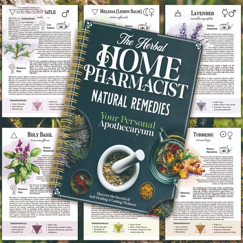 Herbal Home Pharmacist Natural - Herbal Wellness Book บทวิจารณ์และราคา