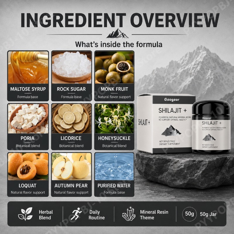 Shilajit+ Natural Mineral Resi - Herbal Wellness Blend บทวิจารณ์และราคา