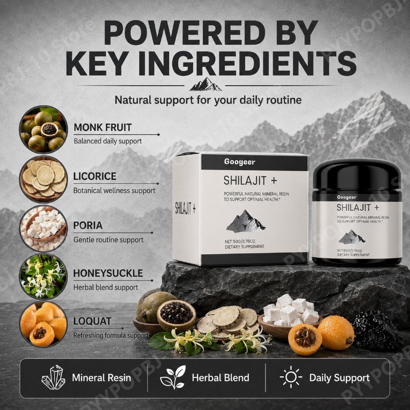 Shilajit+ Natural Mineral Resi - Herbal Wellness Blend บทวิจารณ์และราคา