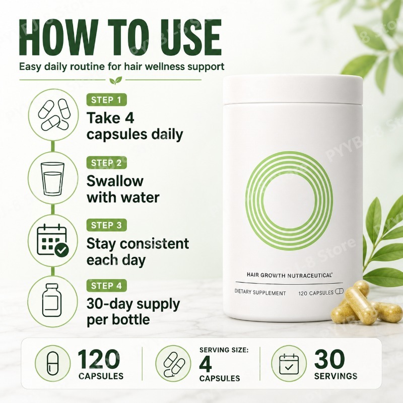 120 Count Women Hair Wellness  - Herbal Wellness Blend บทวิจารณ์และราคา
